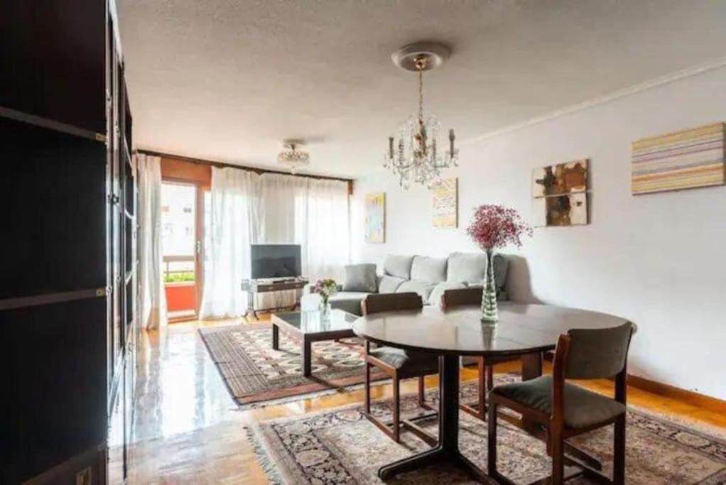 Luminoso Piso Grande Con Garaje En El Centro. Apartamento Santander Exterior foto