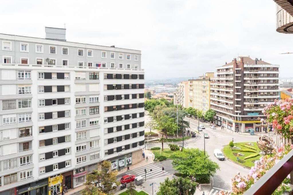 Luminoso Piso Grande Con Garaje En El Centro. Apartamento Santander Exterior foto